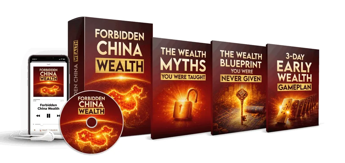 Forbidden China Wealth complete bundle with audio program and three bonus guides
